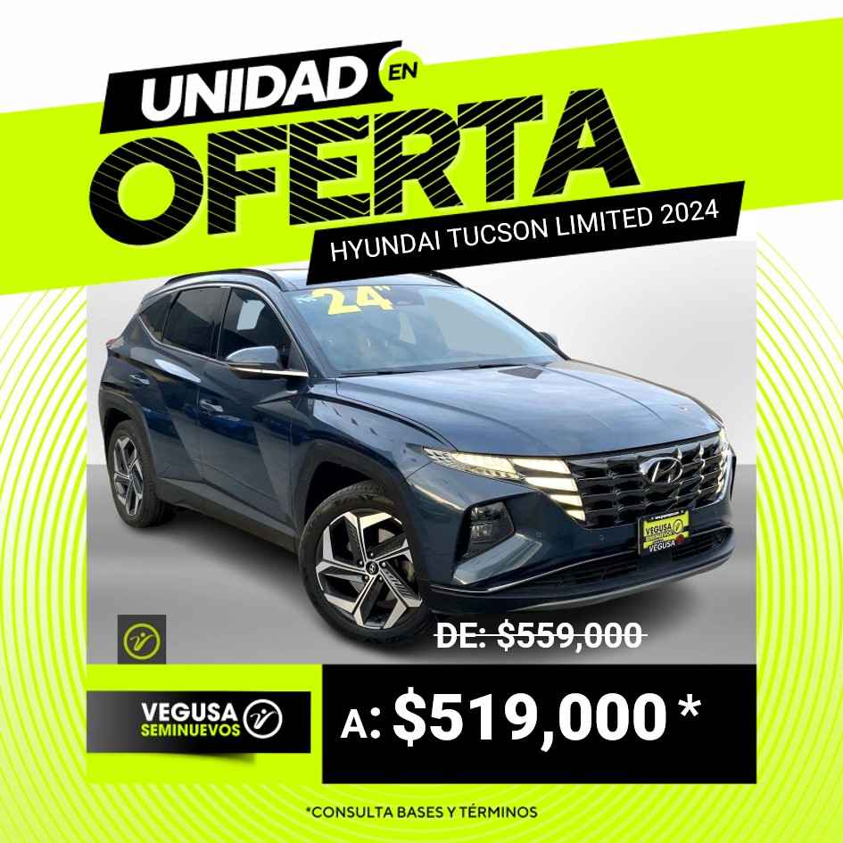 ¡ESTRENA HYUNDAI TUCSON LIMITED 2024! 